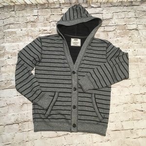 CHOR men button down  Hoodie sweater